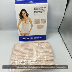 3-in-1 Abdominal & Back Support Belt