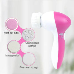 6-in-1 Face Cleansing Brush