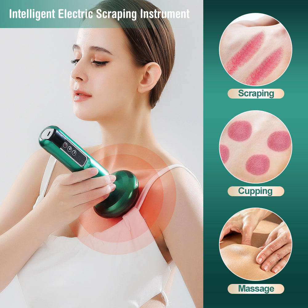 Electric Vacuum Cupping Massager – Anti-Cellulite & Slimming Gua Sha Tool