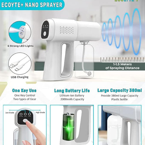 Nano Spray Disinfectant Mist Gun